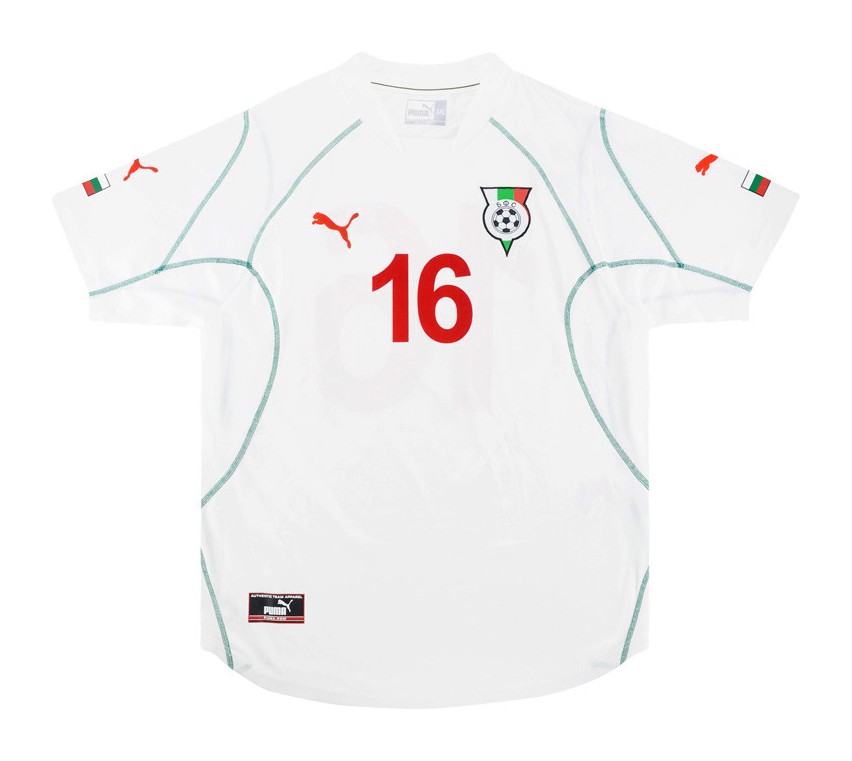 Bulgaria 2002 Home Kit