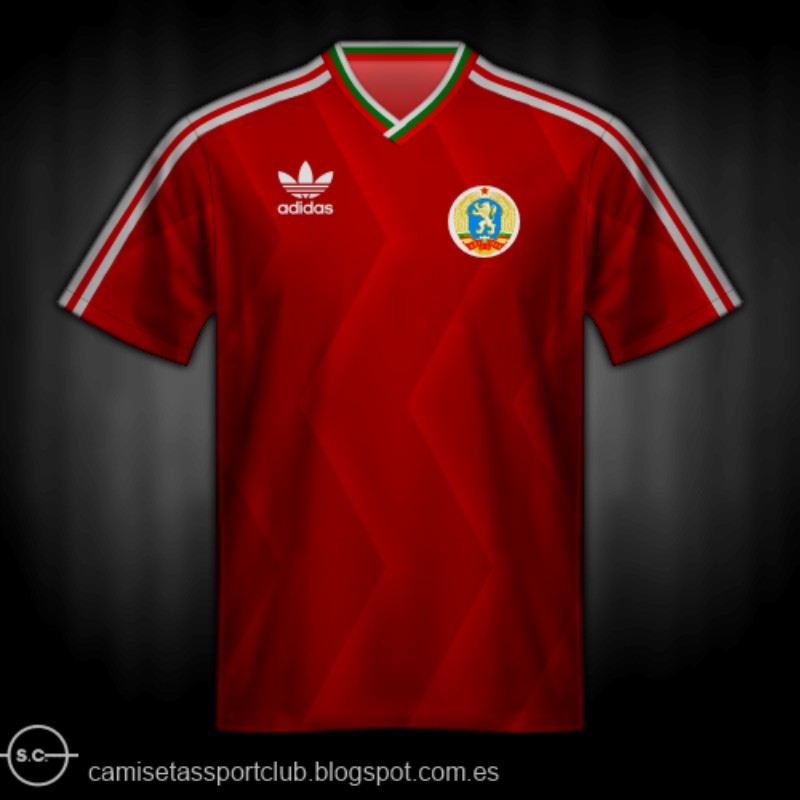 Bulgaria 1986 Away Kit