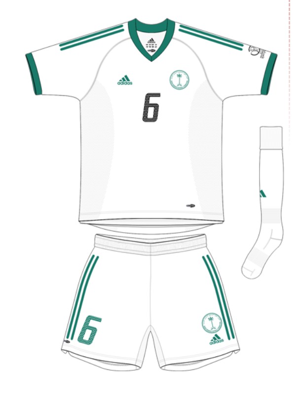 Saudi Arabia 2002 Home Kit