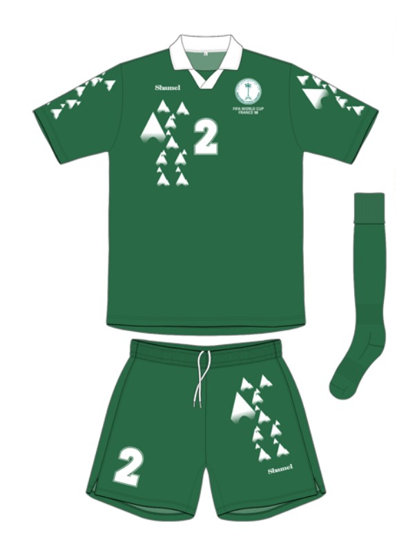 Saudi Arabia 1998 Away Kit