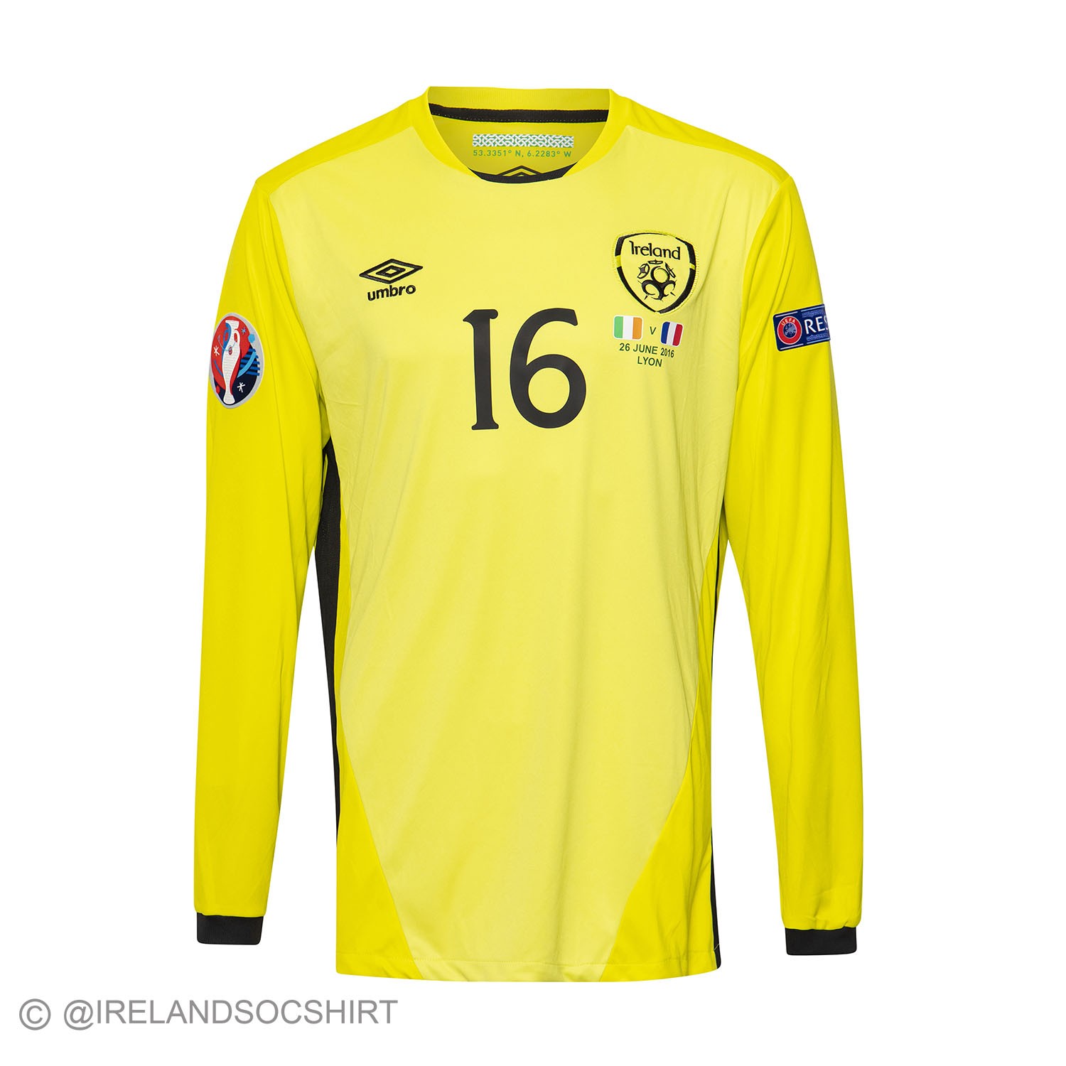Ireland 2016 GK 2 Kit