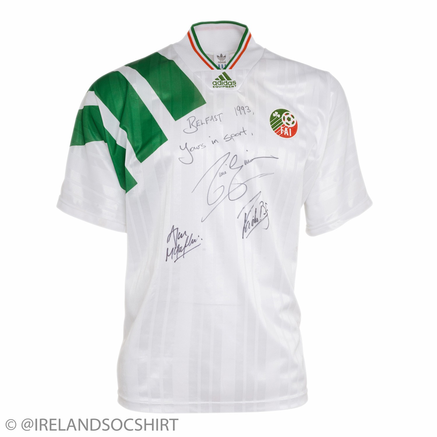 Ireland 1992 Away Kit