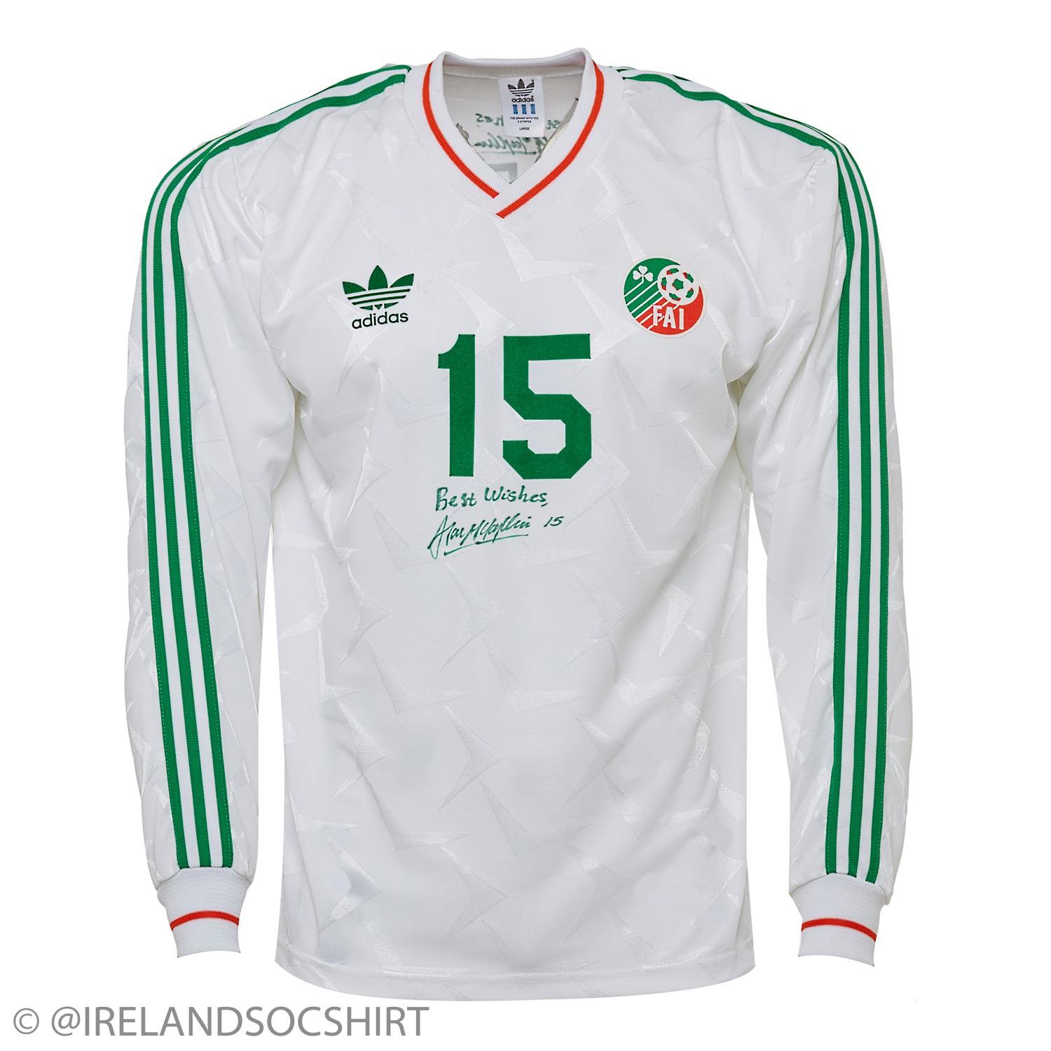 Ireland 1990 Away Kit