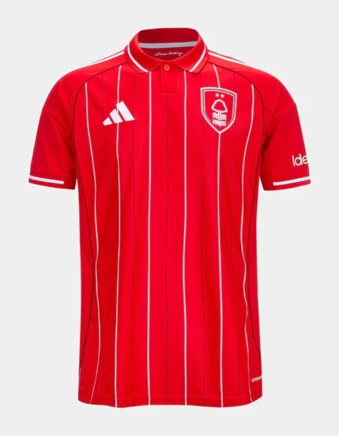 Nottingham Forest 2025-26 Pre-Season Home Kit