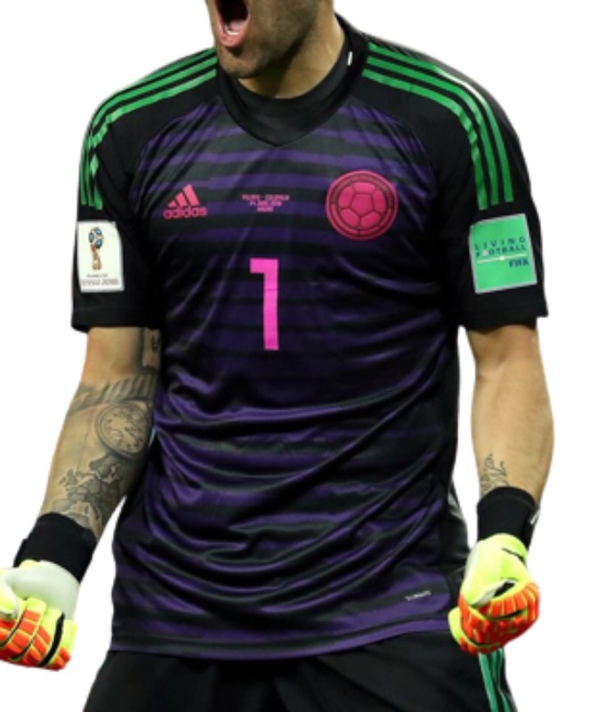 Colombia 2018 GK Away Kit