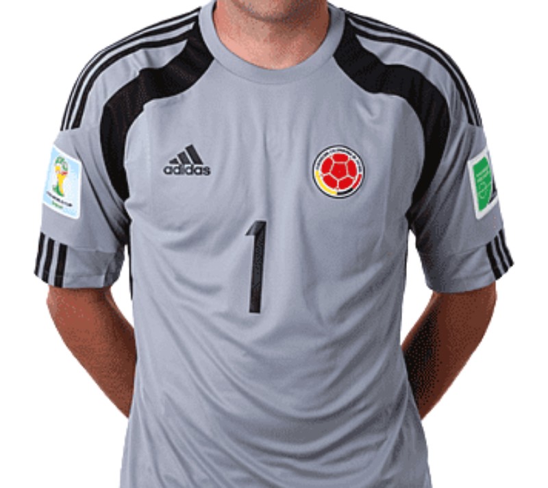 Colombia 2014 GK Away Kit
