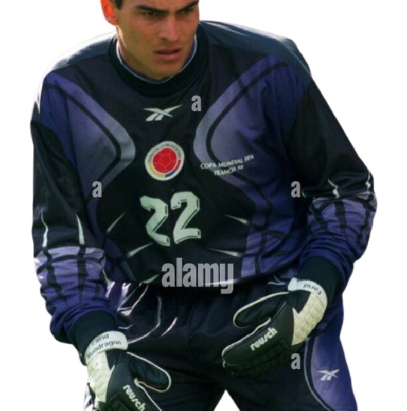 Colombia 1998 GK Home Kit