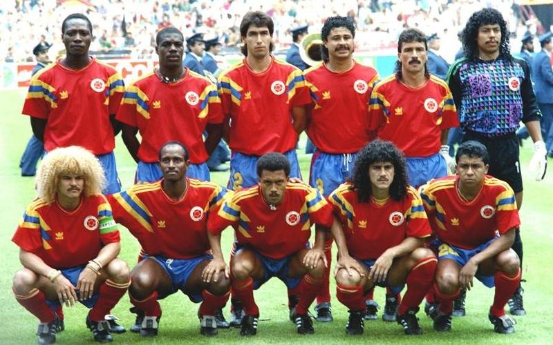 Colombia 1990 Away Kit