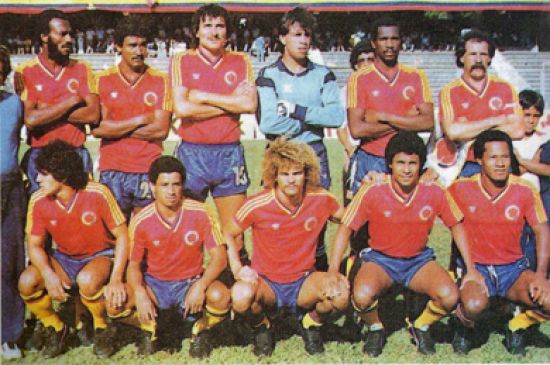 Colombia 1985 Home Kit