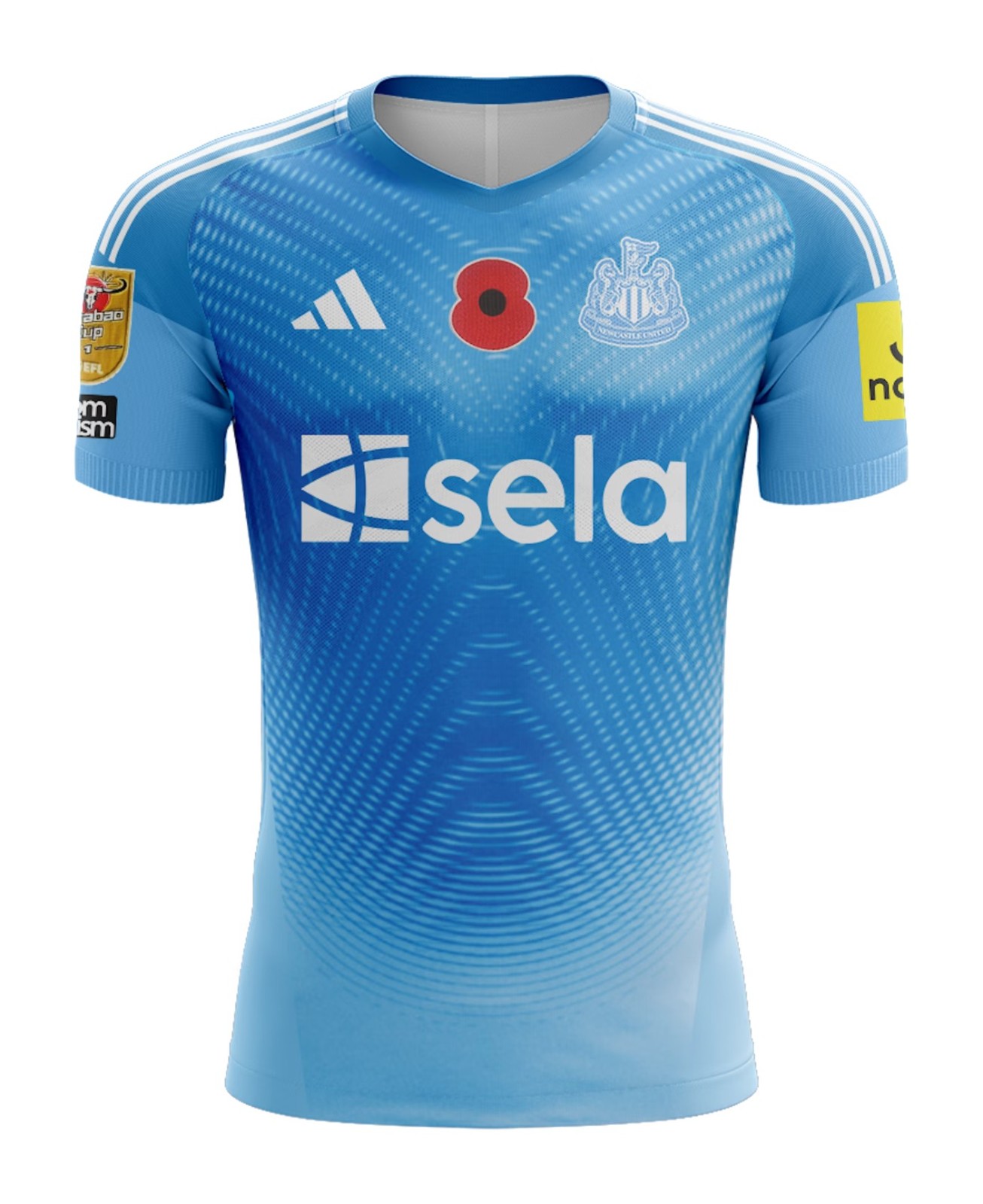 Newcastle United 2025-26 GK 1 V2 Kit