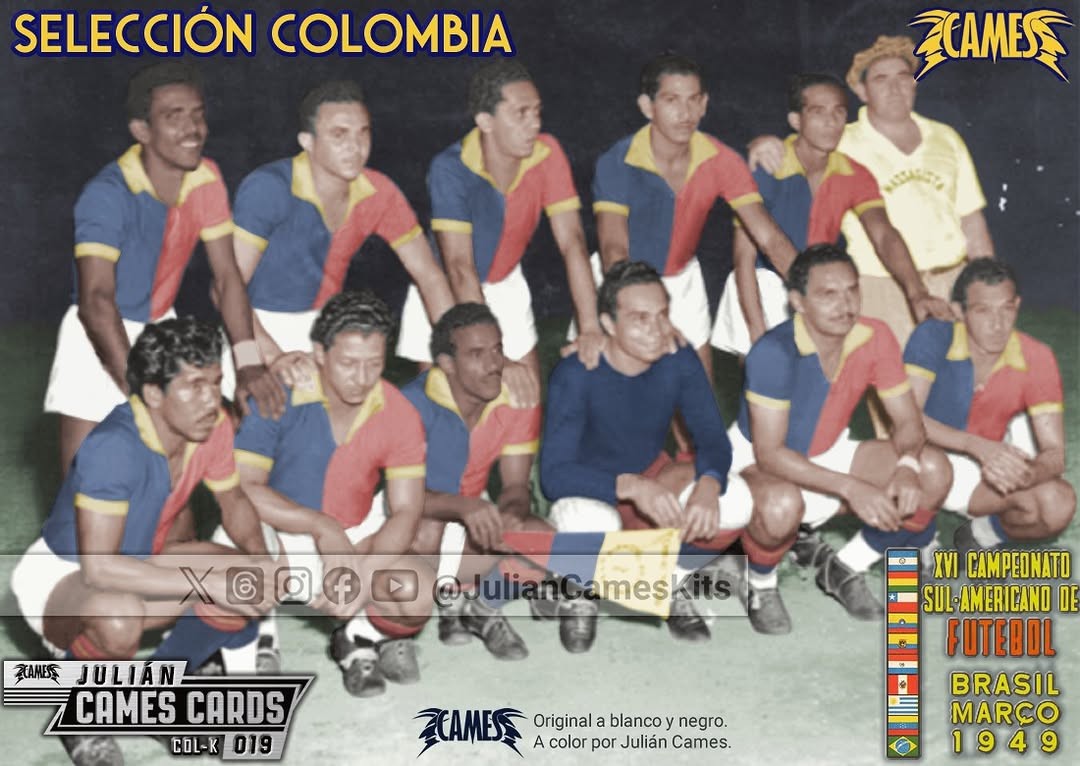 Colombia 1949 Home Kit