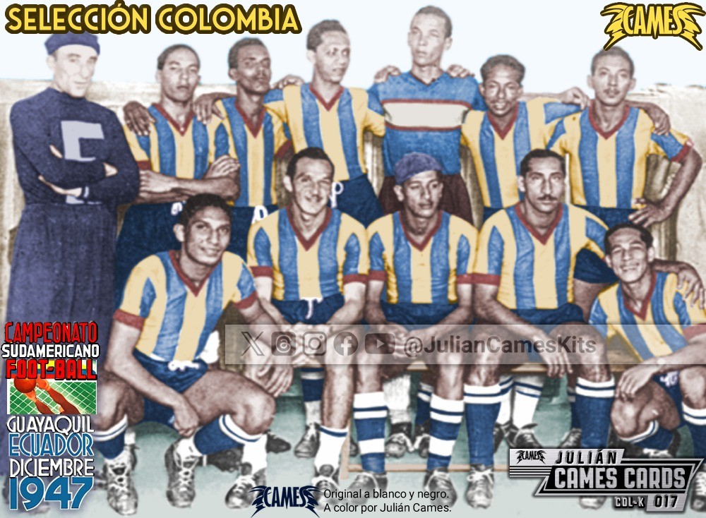 Colombia 1947 Home Kit