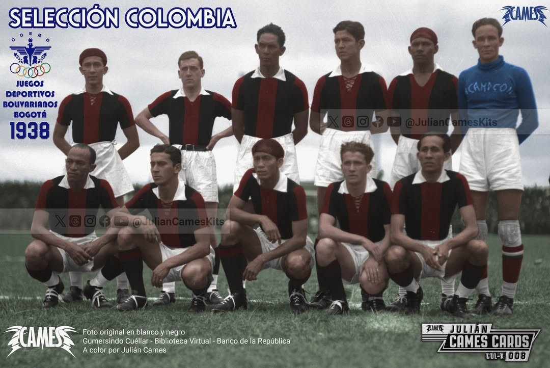 Colombia 1938 Home Kit