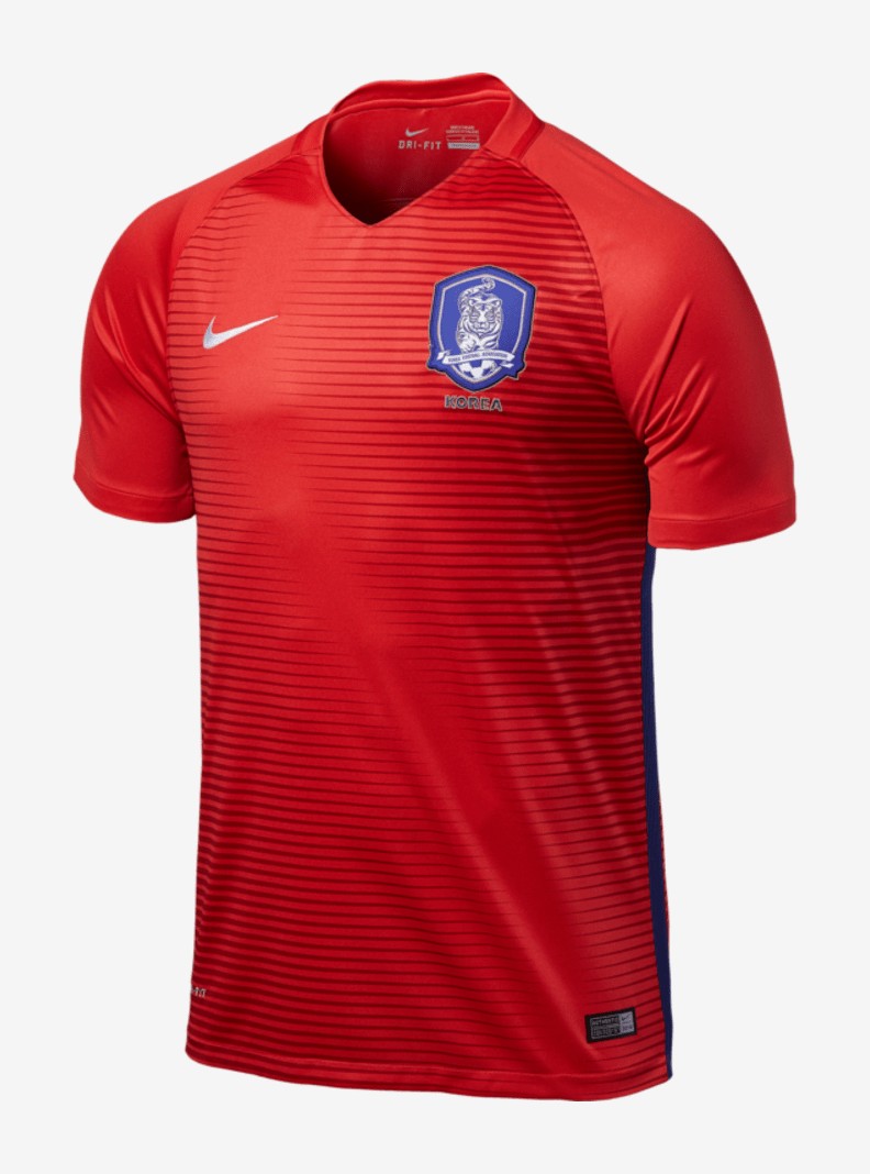 South Korea 2016 Home Kit
