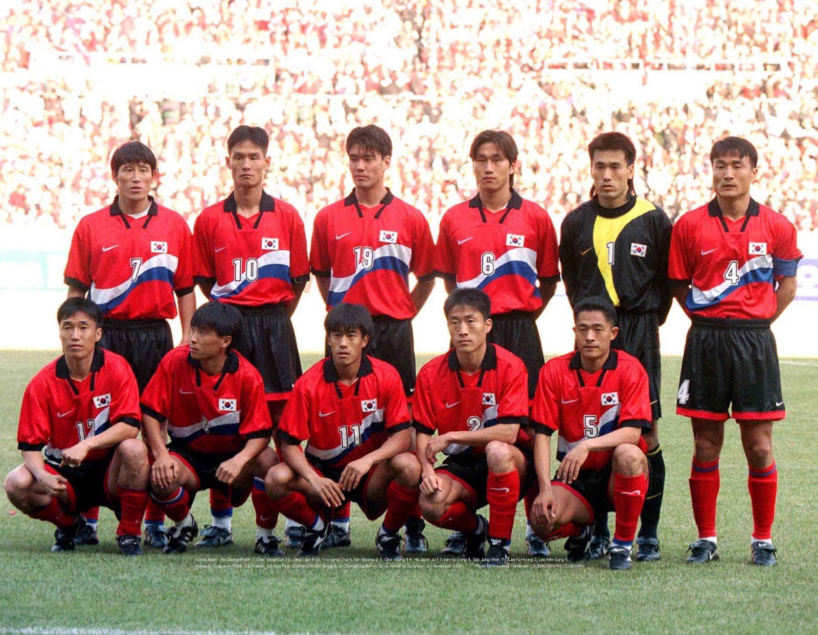 South Korea 1996 GK 1 Kit