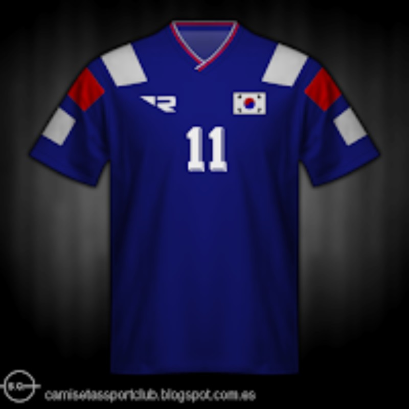 South Korea 1992 Olympics Away Kit