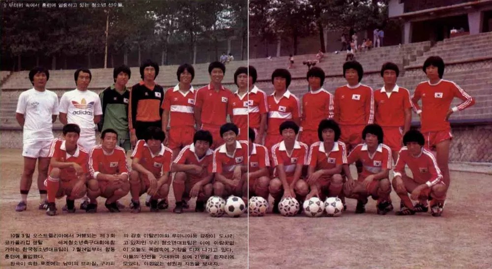 South Korea 1981 Home Kit