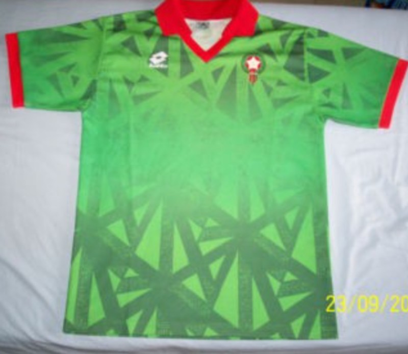 Morocco 1996 Away Kit