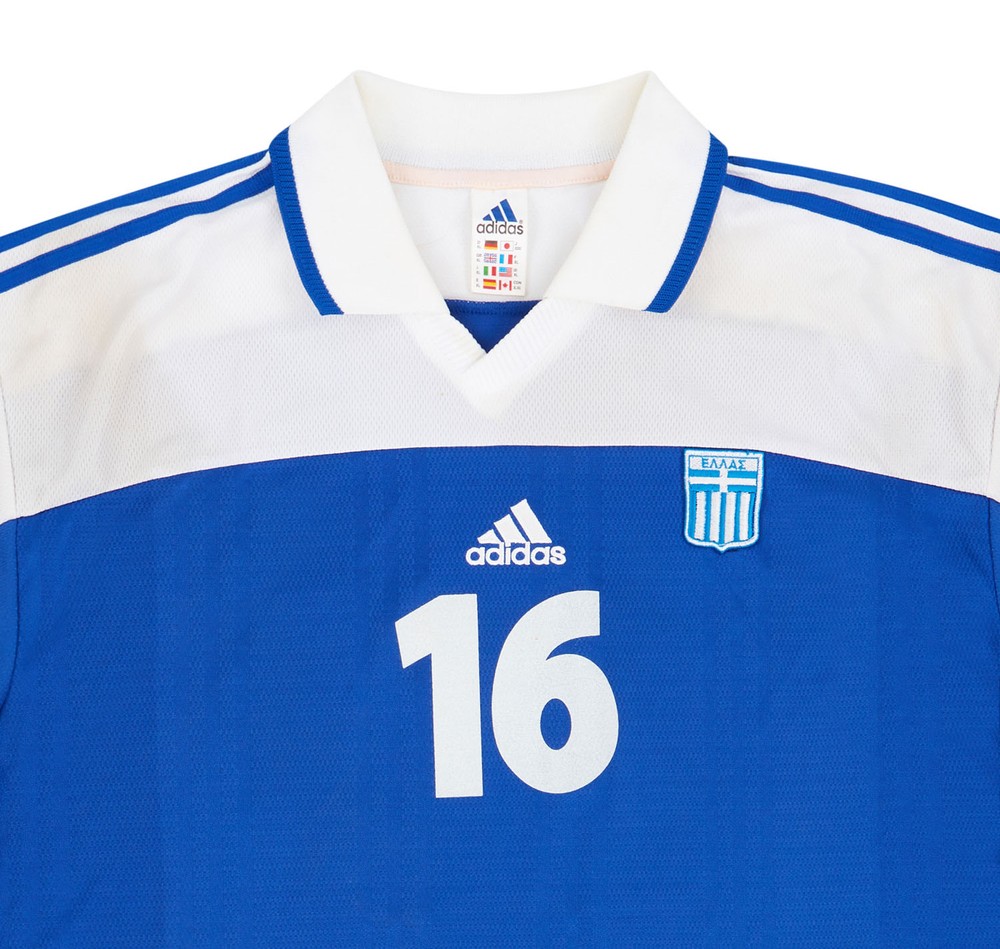 Greece 2001-02 Home Kit