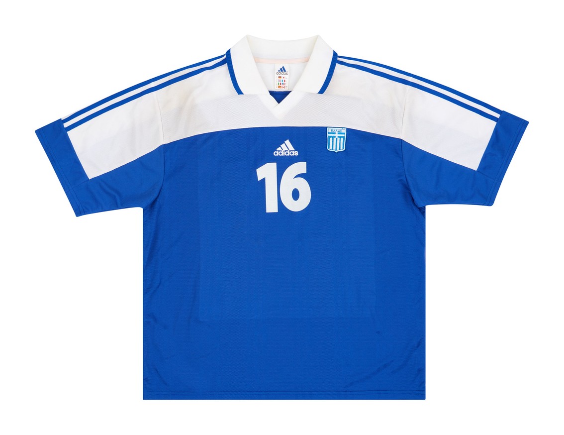 Greece 2001-02 Home Kit