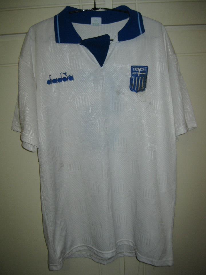 Greece 1993 Away Kit