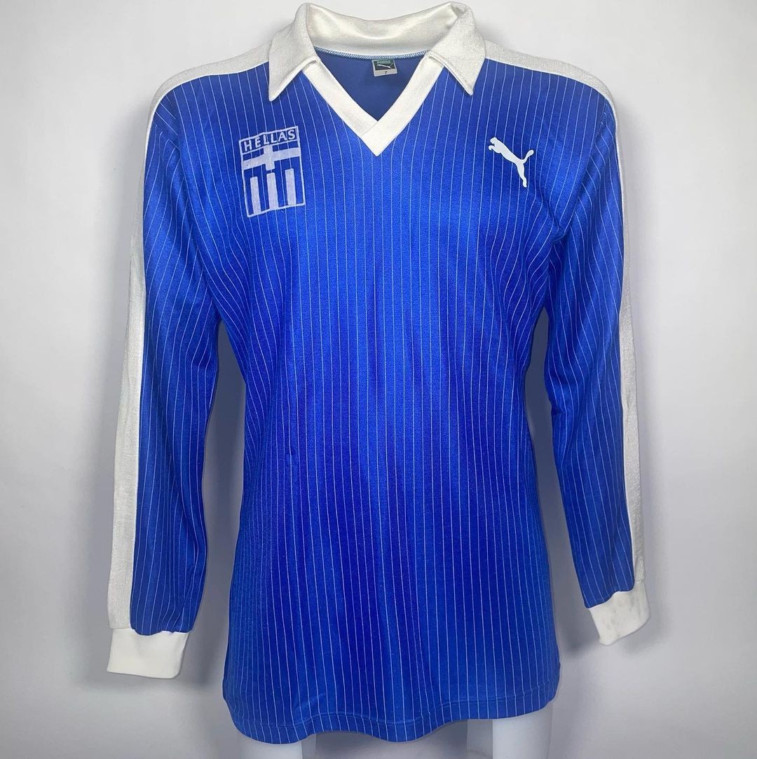Greece 1986 Away Kit