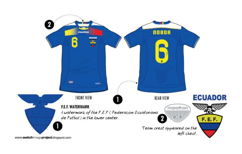 Ecuador 2011 Away Kit