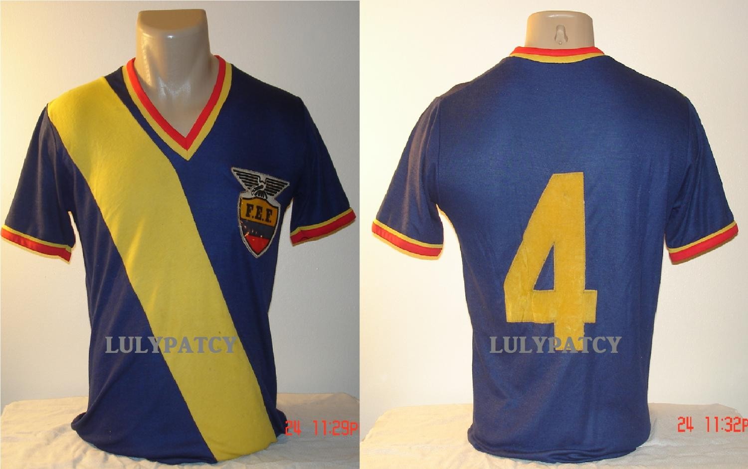 Ecuador 1985 Away Kit