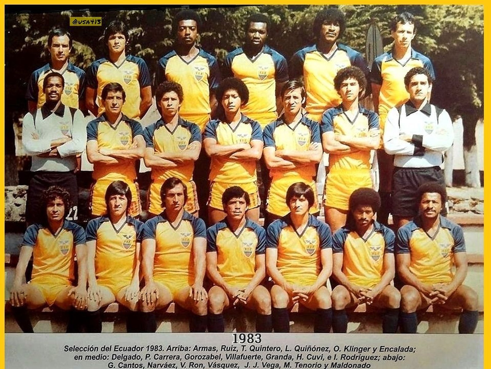 Ecuador 1983 Home 2 Kit