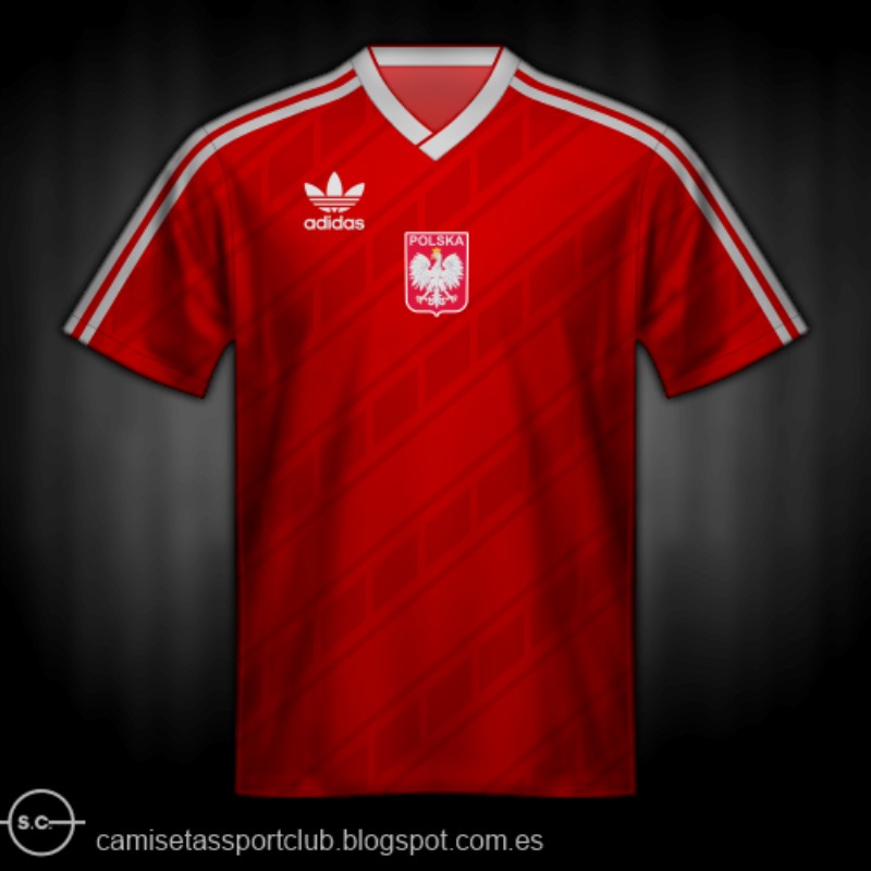 Poland 1986 Away Kit