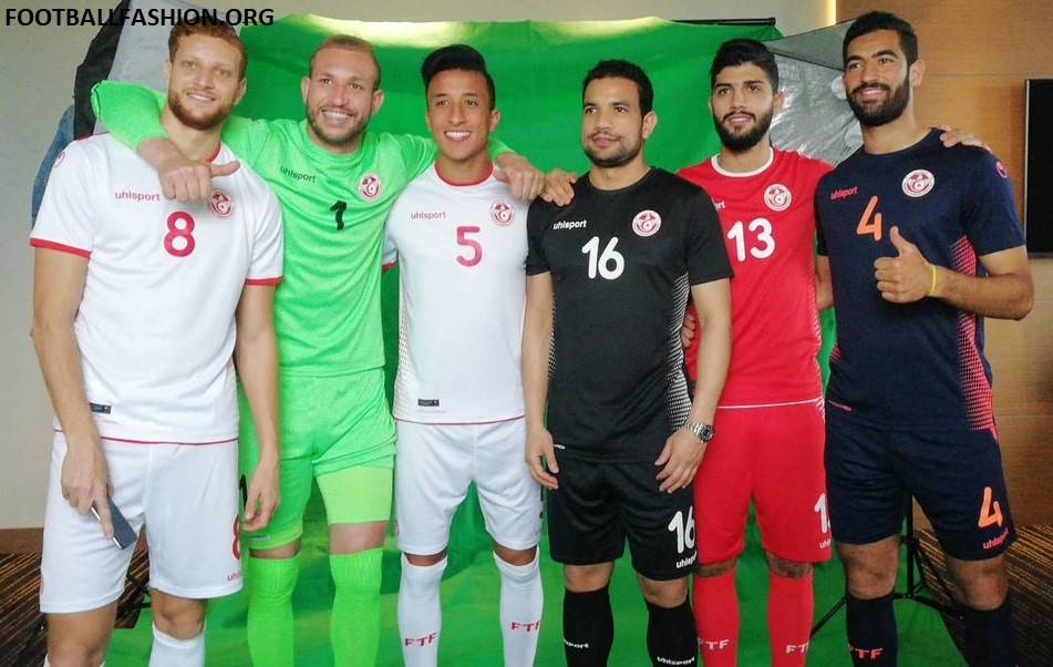Tunisia 2018 GK Away Kit