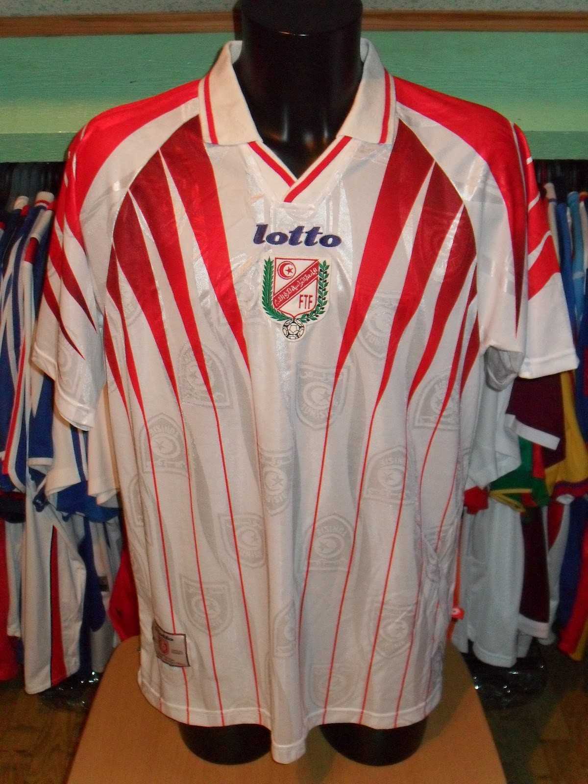 Tunisia 1998 Away Kit