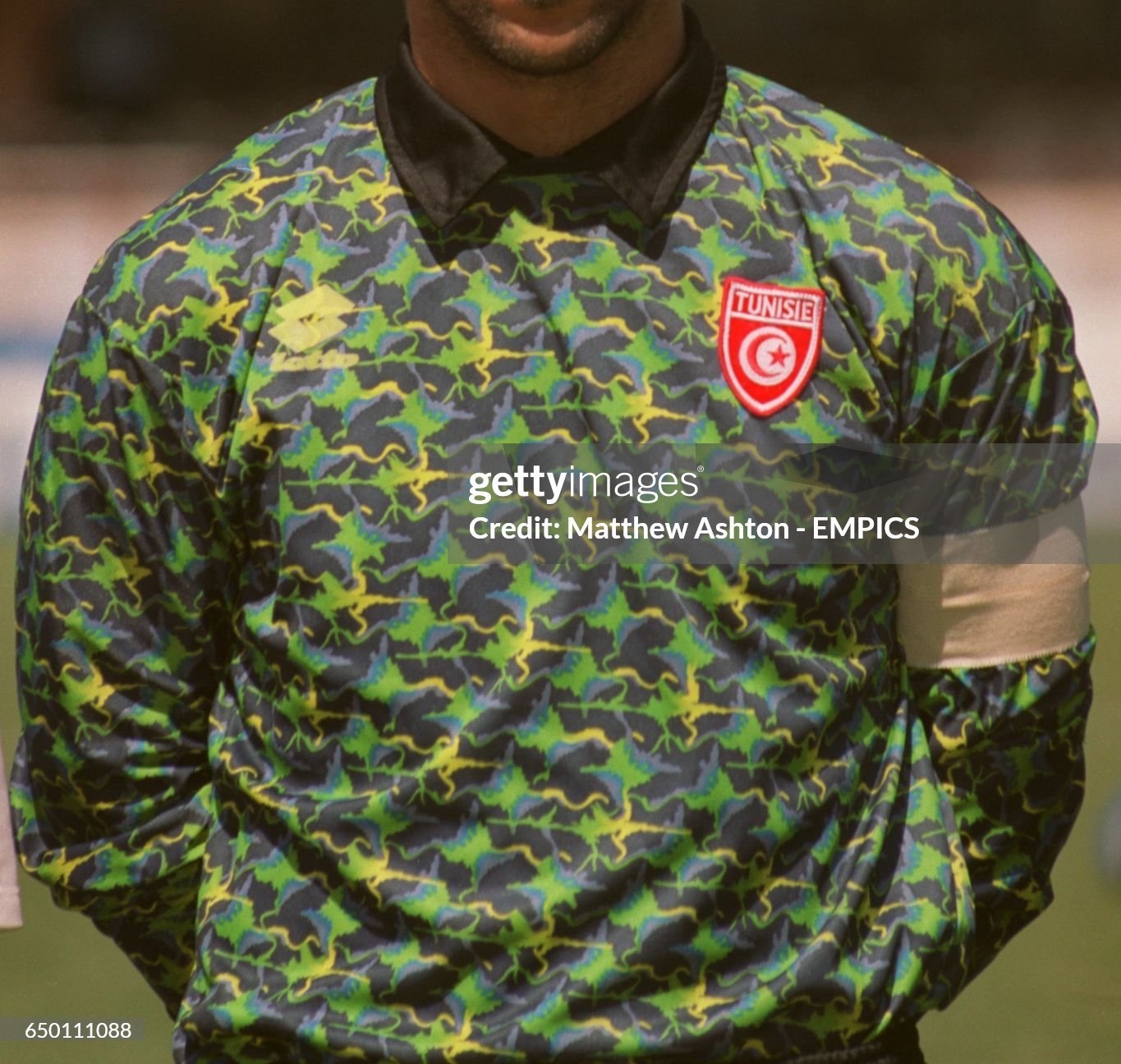 Tunisia 1996 GK 1 Kit