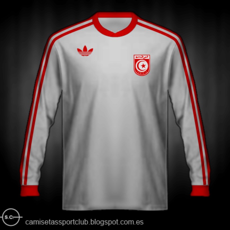 Tunisia 1978 Away Kit