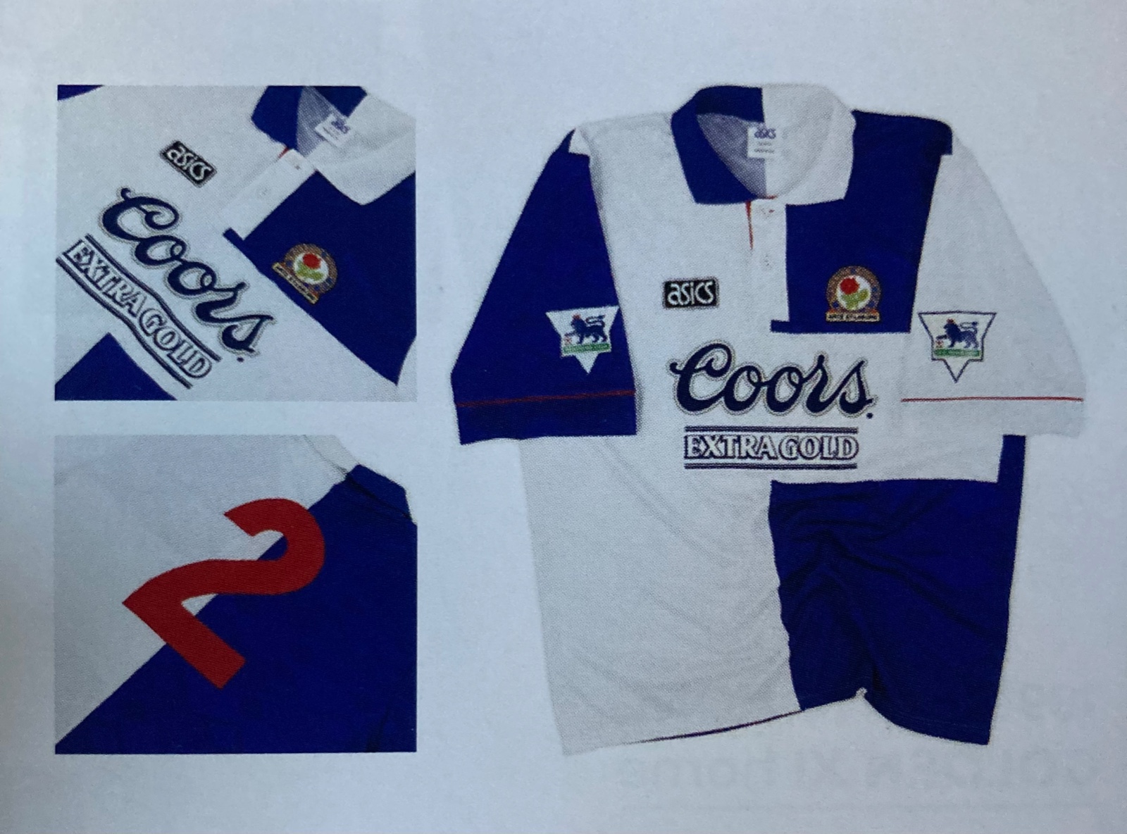 Blackburn Rovers 1992-93 Home Kit
