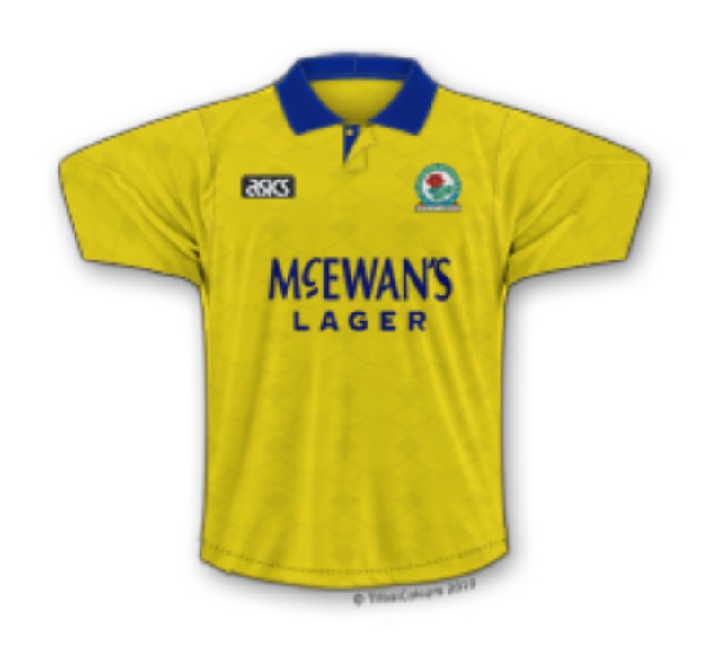 Blackburn Rovers 1992-93 Third Kit
