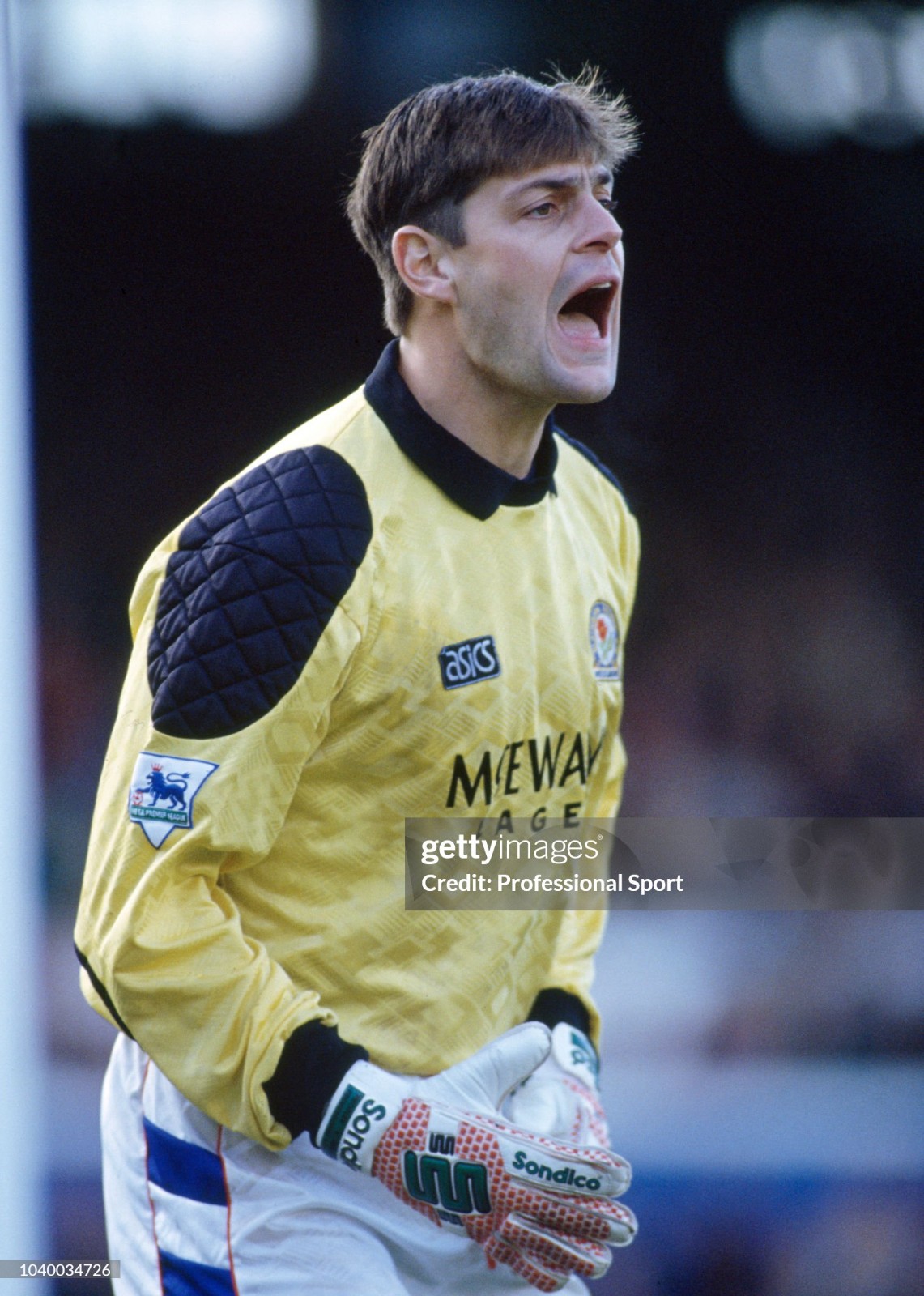 Blackburn Rovers 1992-93 GK Away Kit