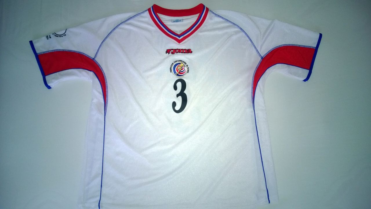 Costa Rica 2002 Away Kit