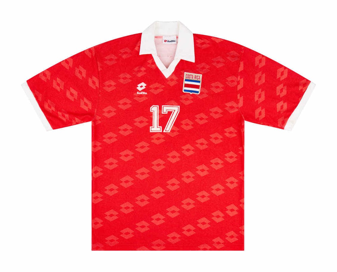 Costa Rica 1992-95 Home Kit