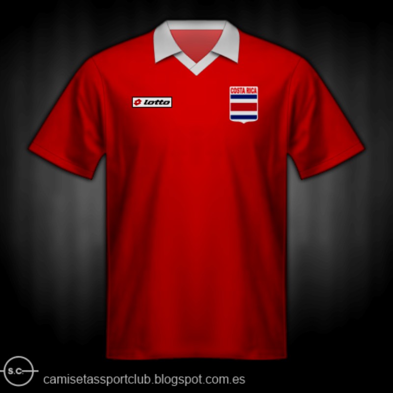 Costa Rica 1990 Home Kit