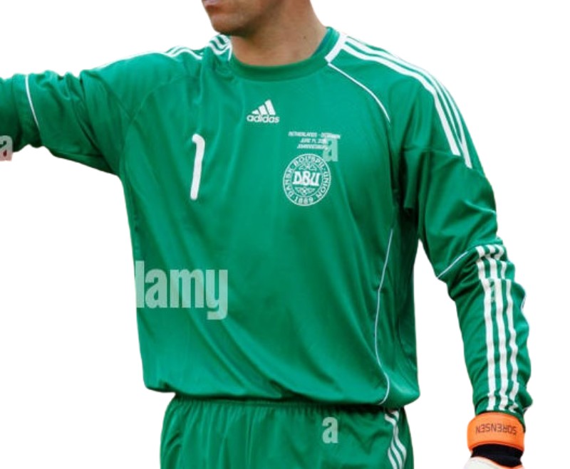 Denmark 2010 GK Away Kit