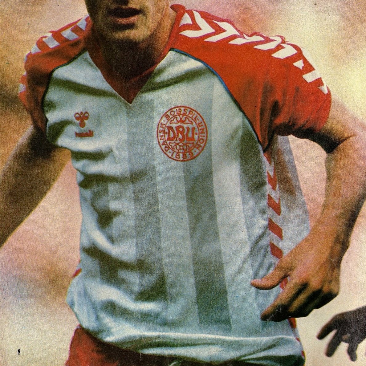 Denmark 1984 Away Kit