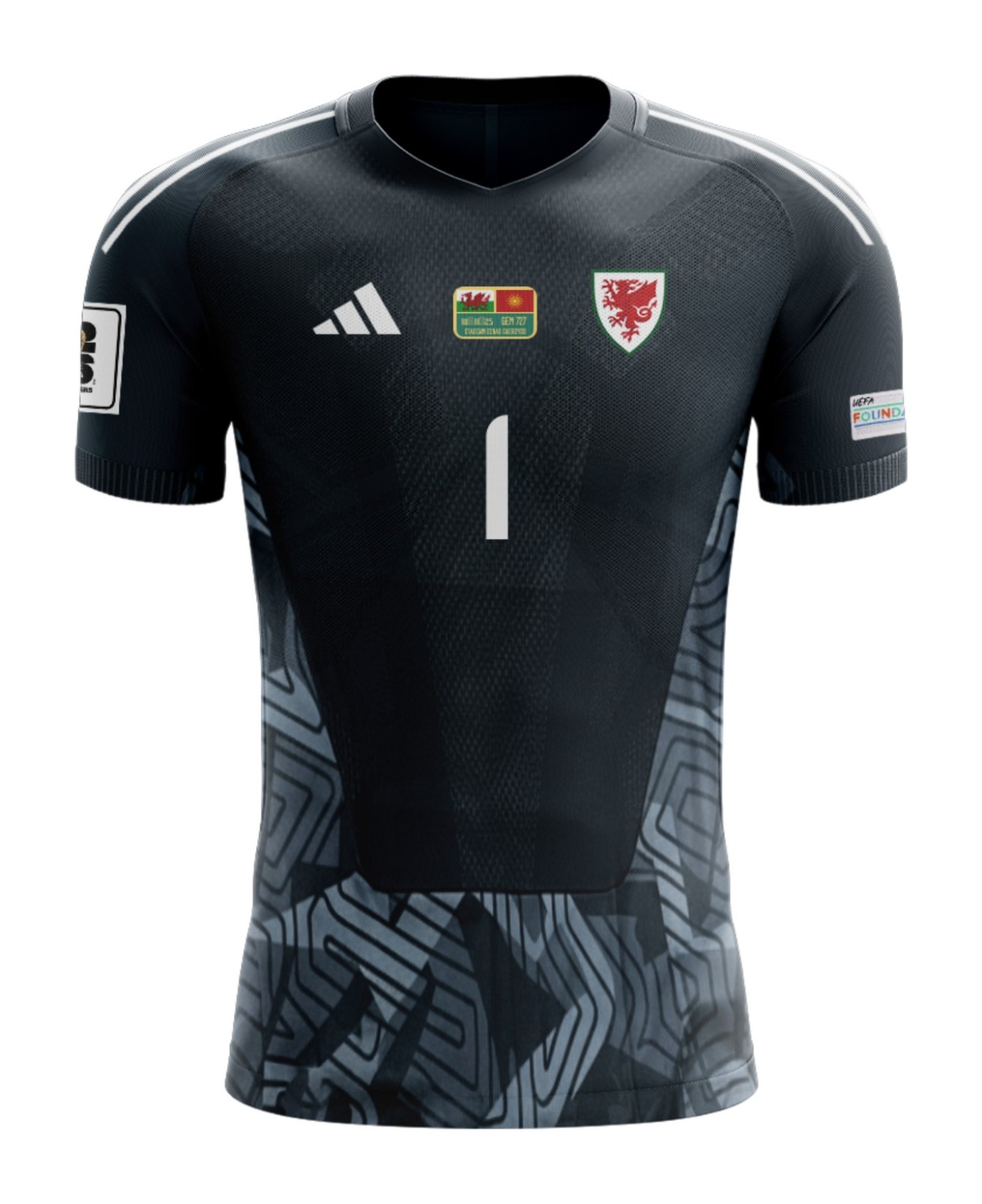 Wales 2026 GK 1 Kit