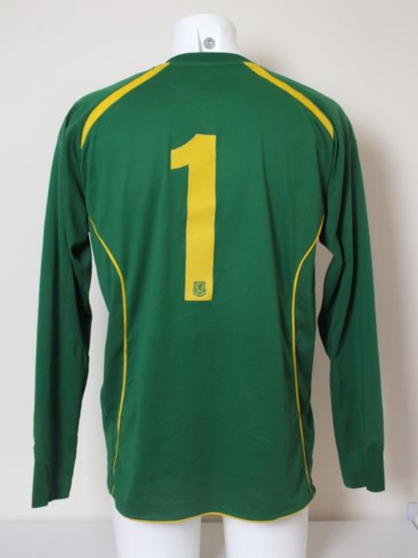Wales 2008 GK 1 Kit