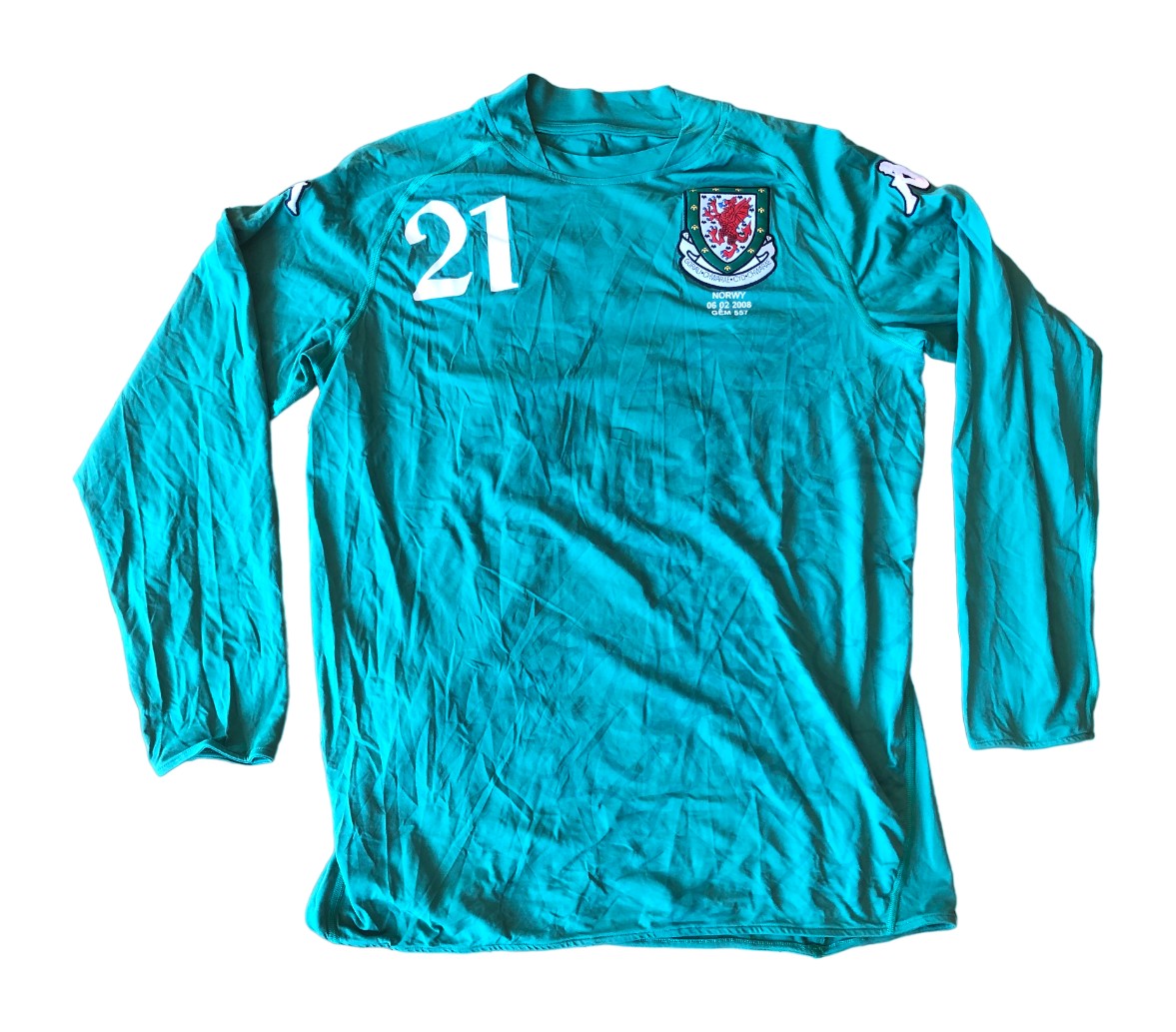 Wales 2007 GK 1 Kit