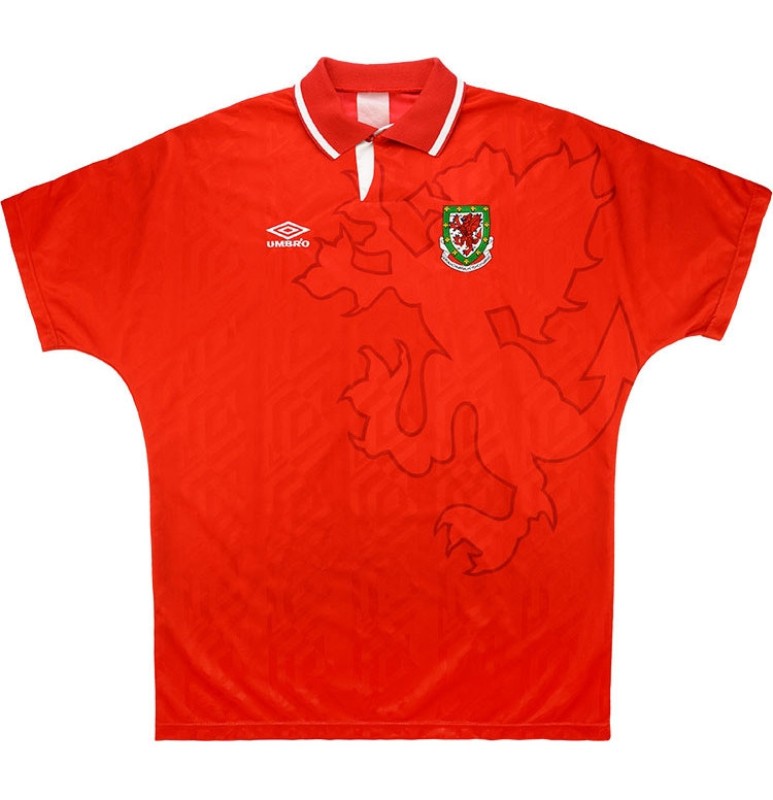 Wales 1992 Home Kit