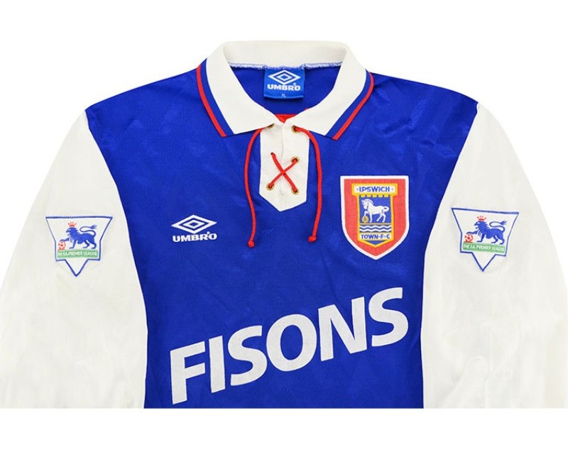 Ipswich Town 1992-93 Home Kit