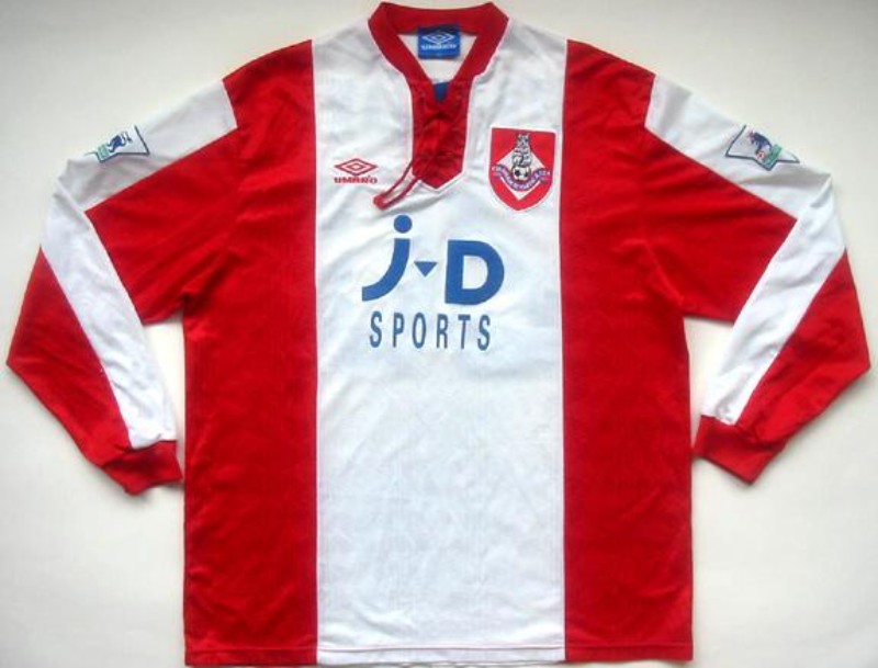 Oldham Athletic 1992-93 Away Kit