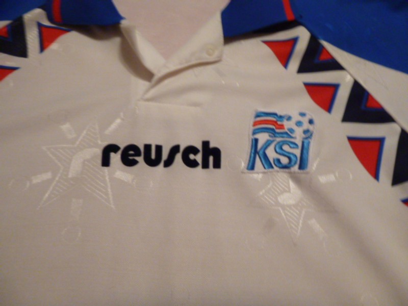 Iceland 1996 Away Kit