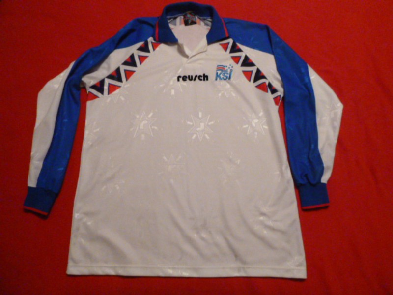 Iceland 1996 Away Kit
